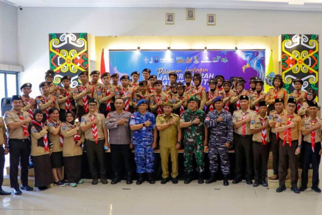 
 Gubernur Lepas Kontingen Kaltara ke Jamnas XII 2026