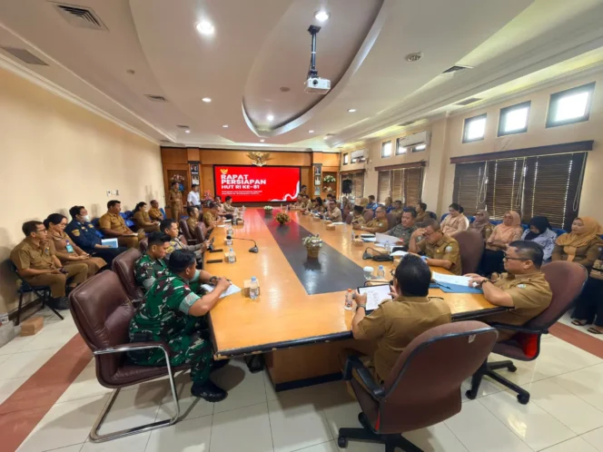 
 Jelang HUT Ke-81 RI, Pemkab Malinau Finalisasi Persiapan Upacara