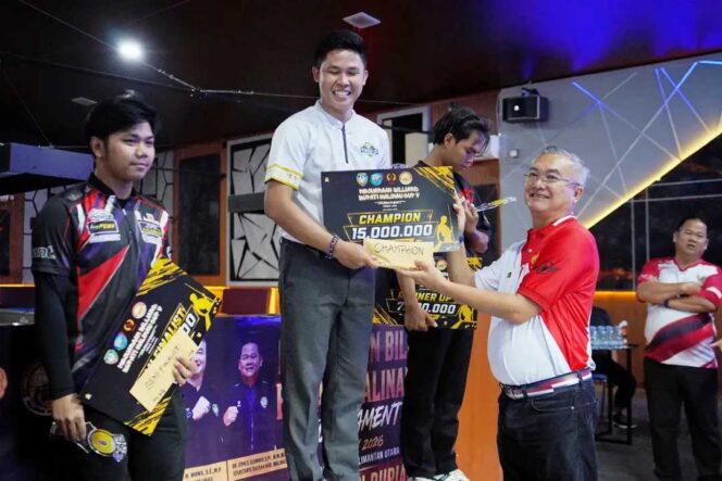 
 Pacu Biliar Naik Kelas, Bupati Wempi Dorong Biliar Malinau jadi Magnet Sport Tourism