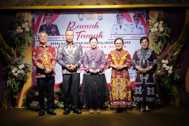 
 Pemda Malinau Jalani Malam Ramah Tamah Bersama Kapolda dan Jajaran