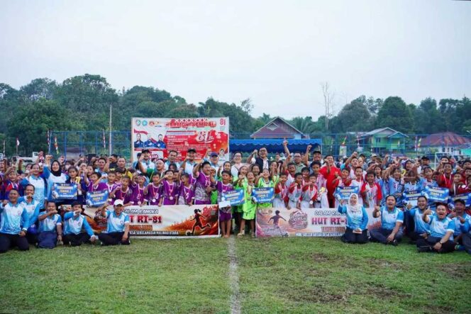 
 Semangat Kemerdekaan “Harmoni Kemilau” di Desa Putat, Sekda Ernes Dorong Mini Soccer Jadi Ajang Olahraga Rakyat