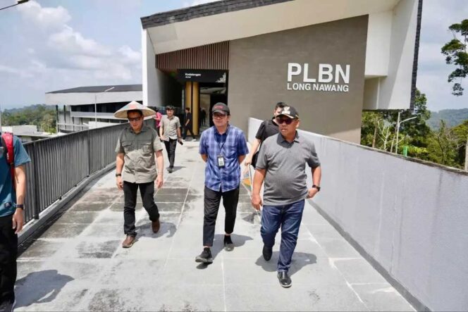 
 Wabup Jakaria Kunjungi PLBN Terpadu Long Nawang