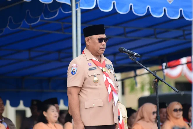 
 Upacara Hari Pramuka Ke-65 di Malinau, Wabup Jakaria: Jadikan Momentum Bentuk Karakter Menuju Indonesia Emas 2045