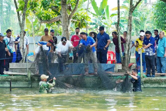 
 Bantuan Perikanan Berbuah Panen Perdana, Wabup Jakaria Optimis Perikanan Jadi Andalan Ekonomi Malinau