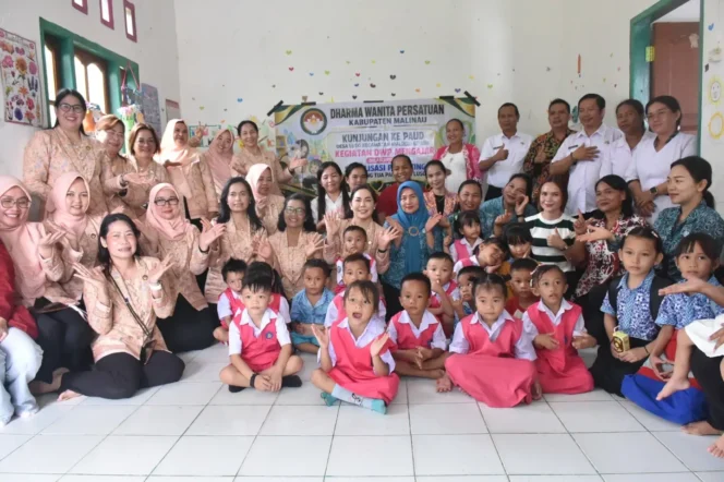 
 DPW Malinau Gelar DWP Mengajar, Dorong Tumbuh Kembang Anak Usia Dini