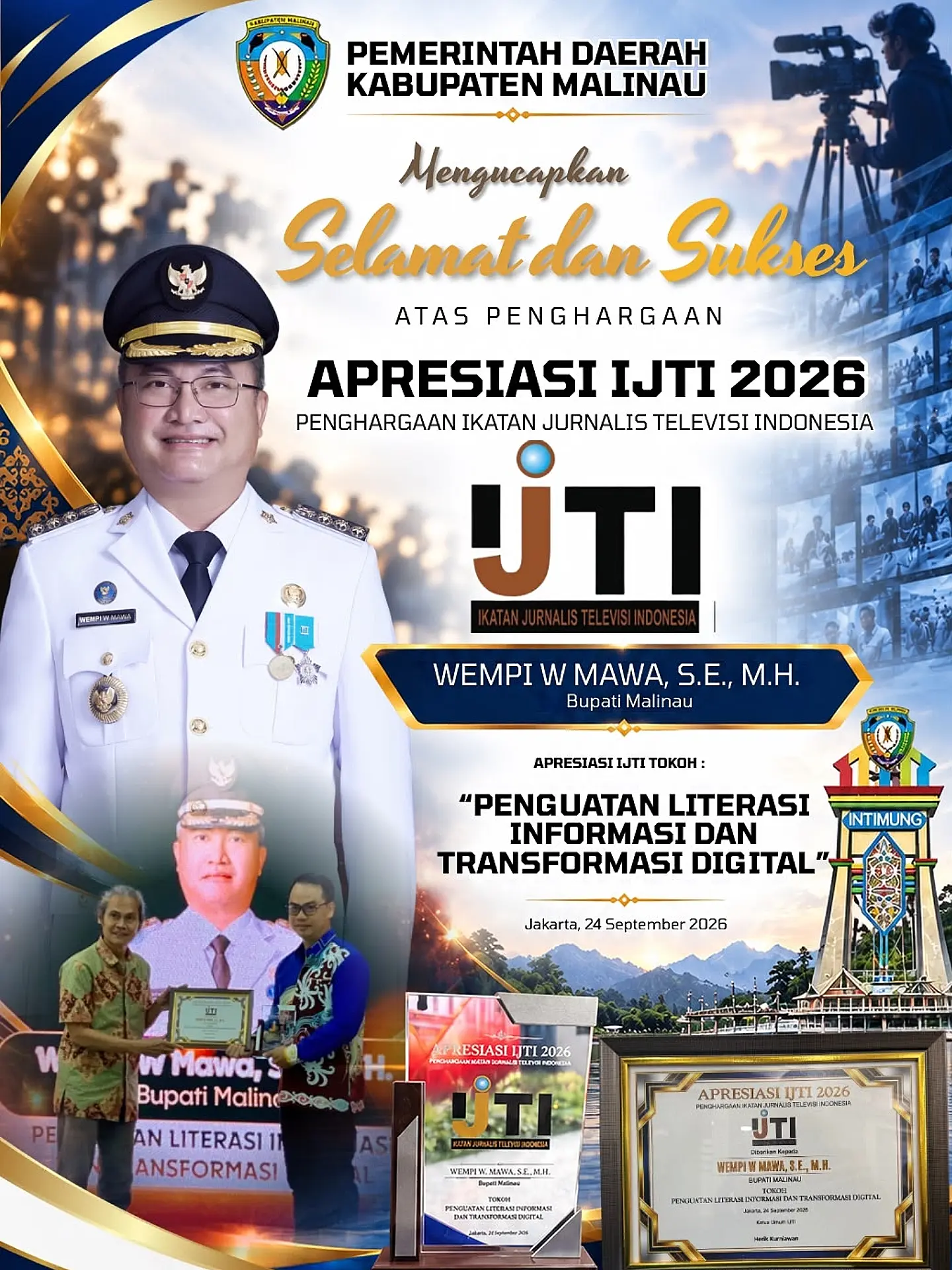 Keren! Bupati Malinau Wempi 1