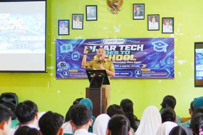 
 Pijar Tech Goes To School Hadir di Malinau, Bupati Wempi Ajak Generasi Muda Siap Hadapi Era Teknologi Digital