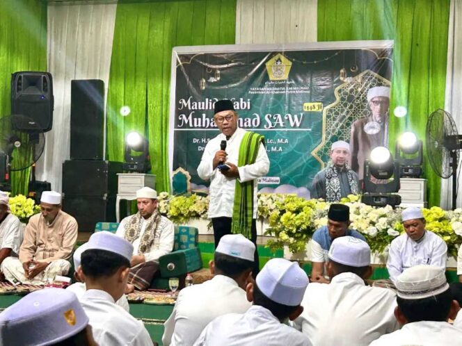 
 Wakil Bupati Malinau Jakaria Hadir Pada Peringatan Maulid Nabi Muhammad SAW 1448H/2026M