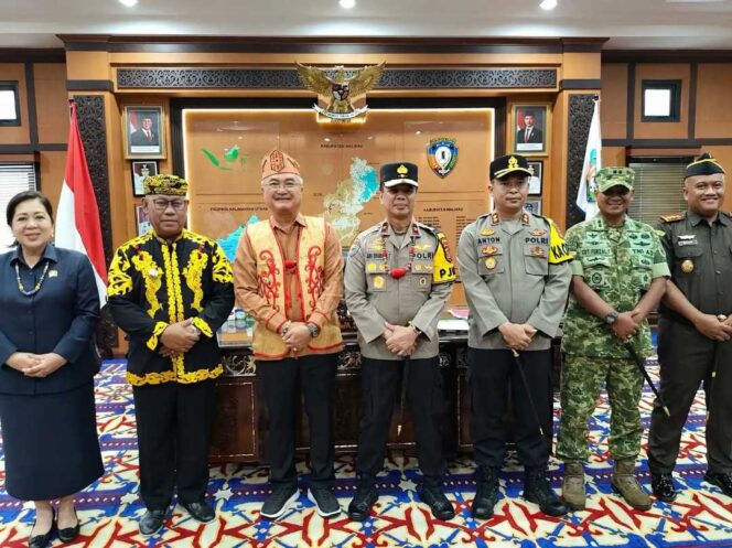 
 Kunjungan Kapolda Kaltara yang Baru ke Malinau, Perkuat Sinergi dan Stabilitas Lintas Sektor Hingga Ke Tingkat Daerah
