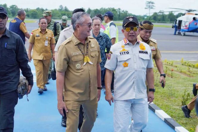 
 Kunjungan Kerja Mendagri Tito Karnavian di Malinau, Bupati Wempi Siap Perkuat Kolaborasi Pusat-Daerah