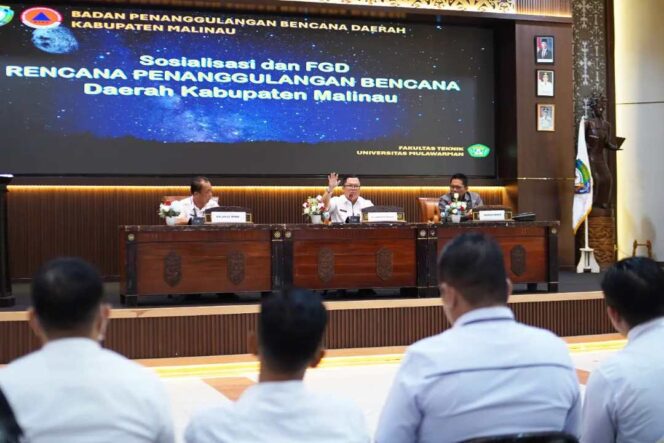 
 Perkuat Mitigasi dan Kesiapsiagaan, Pemkab Malinau Gelar Sosialisasi dan FGD Penanggulangan Bencana
